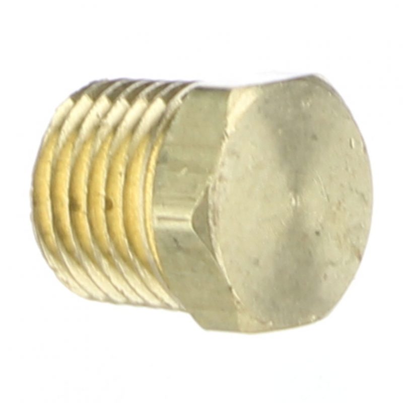 1/4" Brass Plug - MV8V-1090-01